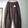 Allsaints Leopard Print Barrel Leg Jeans Size Uk 16 Image 2