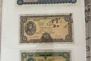 3 Irish old banknote set lady Lavery 10 pound 5 pound 1 pound