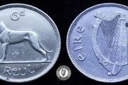 [#2307] - Ireland 1940 | Irish 6d | Six Pence | Wolfhound | High Grade
