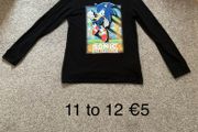 Sonic the Hedgehog top, 11 to 12