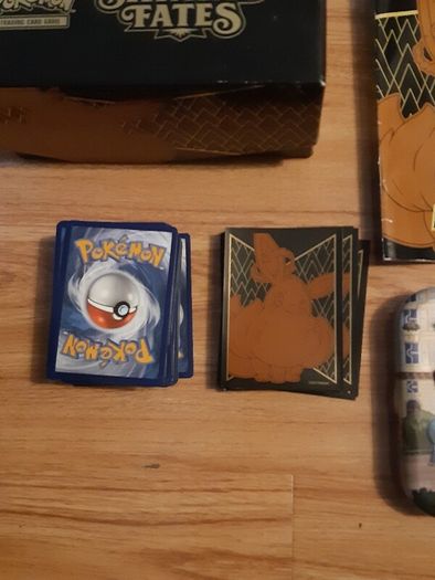 Pokemon Empty etb and tins and bits