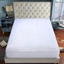Waterproof Mattress Protector Single,30cm Extra Deep Stretch Skirt Non-Noisy Terry Top Single Mattress Cover Single Bed(90 x 190cm) Image 2
