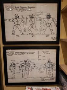 WWF Hasbro Concept Sketches