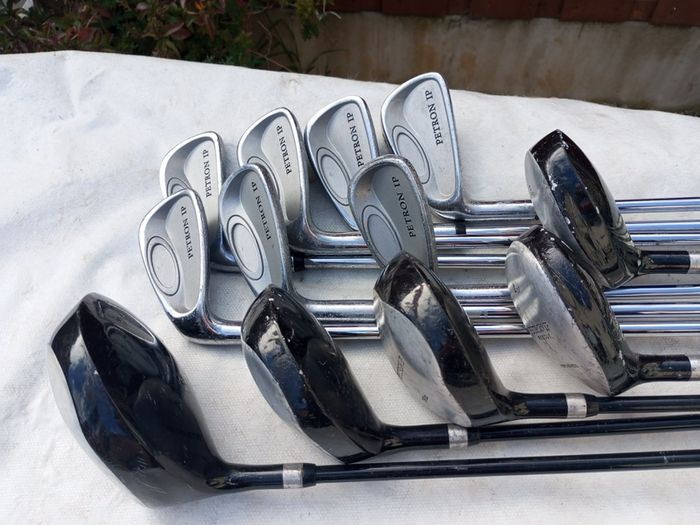 Petron ip golf clubs. Left handed clubs.