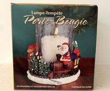 Christmas Hurricane Candle Holder NEW