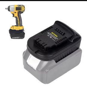 Battery Adapter MT20DL Converter for Makita 18V Li-ion Battery to Dewalt 18V/20V Li-ion Battery Adapter