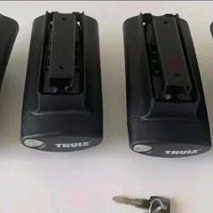 Thule Foot Pack 775 for Squarebars/ Wingbar Aerobars, Vehicles with Raised Rails