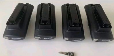 Thule Foot Pack 775 for Squarebars/ Wingbar Aerobars, Vehicles with Raised Rails