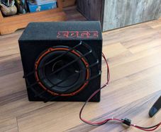 Edge powered subwoofer