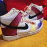 NIKE  Dunk High Multicolor Gradient sneakers (Size UK. 5) Image 3