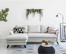 3 Seater L Shaped Sofa-Bed & storage