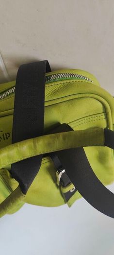 Longchamp Green Leather Women's Shoulder Handbag
