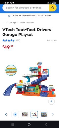 Vtech Toot-Toot Drivers Garage
