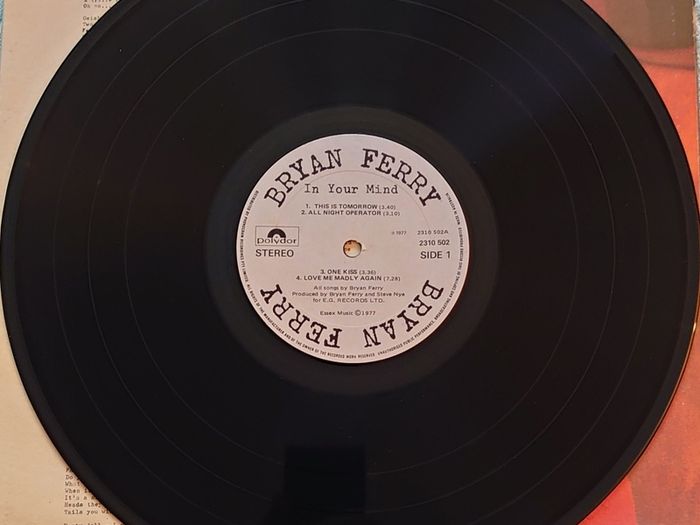 Bryan Ferry - In Your Mind - Vinyl