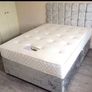 New Stylish single ,Double 4ft, 4ft6, King 5ft And 6ft Superking Sizes Divan Beds Instock. Drawers And Optional Tufted Mattresses Available. Free Delivery Image 4