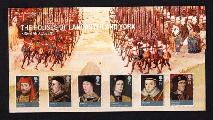 2008 Great Britain The Houses of Lancaster & York Stamps Commemorative Stamps Presentation Pack