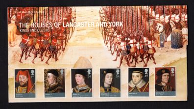 2008 Great Britain The Houses of Lancaster & York Stamps Commemorative Stamps Presentation Pack