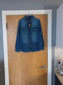 V By Very  Denim Blouse./Shirt   S.10.   B.N.W.T.