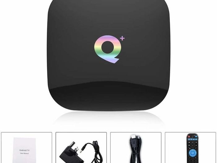 Brand New Android Tv Box, Q Plus 2gb Ram/16gb Rom H6 Quad-core Support 2.4ghz Wifi 6k Hdmi Dlna 3d Smart Tv Box