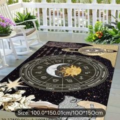 Zodiac sign themed rug free postage