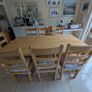8 seater wooden dining table and chairs Image 3