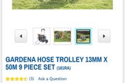 Gardenia 50 meter hose cart