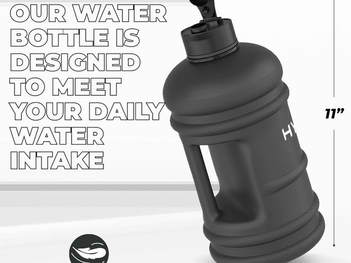 Brand New HYDRATE 2.2L Water Bottle with Easy Drink Cap,