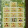 Ireland 1999.GAA Football Team of the Millenium.Full set of 15 Players.MNH. Image 2