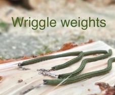 Salmon &trout wriggle weights for river fishing