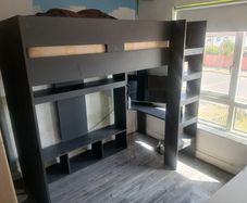 high sleeper gaming bed