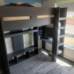 high sleeper gaming bed