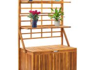 main image for ad Storage Box with Trellis 99x55x160 cm Solid Acacia Wood