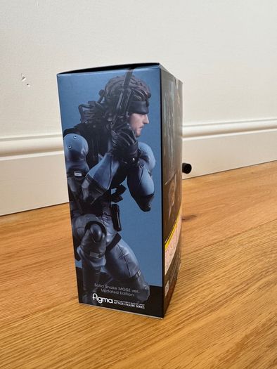 Figma Solid Snake MGS2 action figure ver 2.0