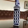 Vintage Galician Abstract Art Sargadelos Tower of Hercules Bottle Image 9