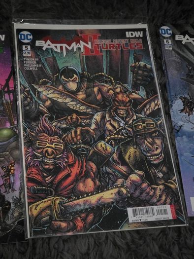 Batman/Teenage Mutant Ninja Turtles II #1-6 SET DC IDW 2018 Freddie Williams II