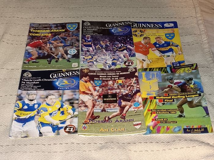 A Selection of Gaa programmes For Sale Here