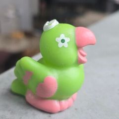 Vintage Strawberry Shortcake Lime Chiffon pet Parfait Parrot