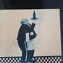 Vintage Italian Waiter Canvas Wall Art Chef Butler Wine Decor. Image 6