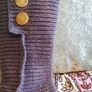genuine purple knit ugg boots Image 5