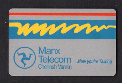 1994 Isle of Man UK2/ 21 units The First Manx Telecom Smartcard (Siemens - S30 (Module 34)) Phone Card