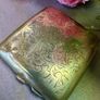 Antique WW -Era Silver Plated Case  Ornate Foliate Design c. 1910s Image 3