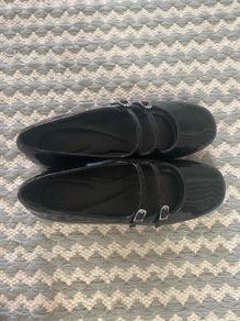 Patent Clarkes Ladies Shoes