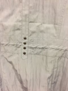 Grey "FranStyle" Trench Coat  size 10/12