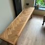 Solid wood bench for kitchen or hall Image 2