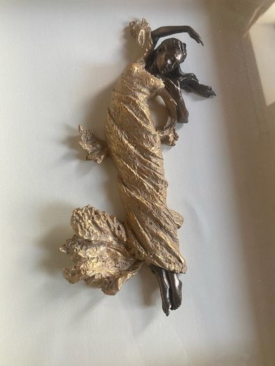 Carl Payne Sculpture Grace Figurine in Frame