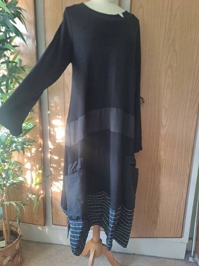 Designer Luukaa balloon shape dress with pockets