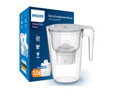 Philips Water Filter Jug +12 Micro X-Clean Replacement Filter Cartridges