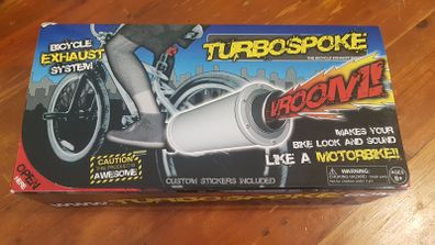 TURBOSPOKE bicyle exhaust system