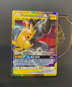Pokemon Pikachu & Zekrom Tag Team