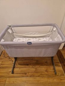 Chicco Next2Me Dream Side-Sleeping Crib - Grey